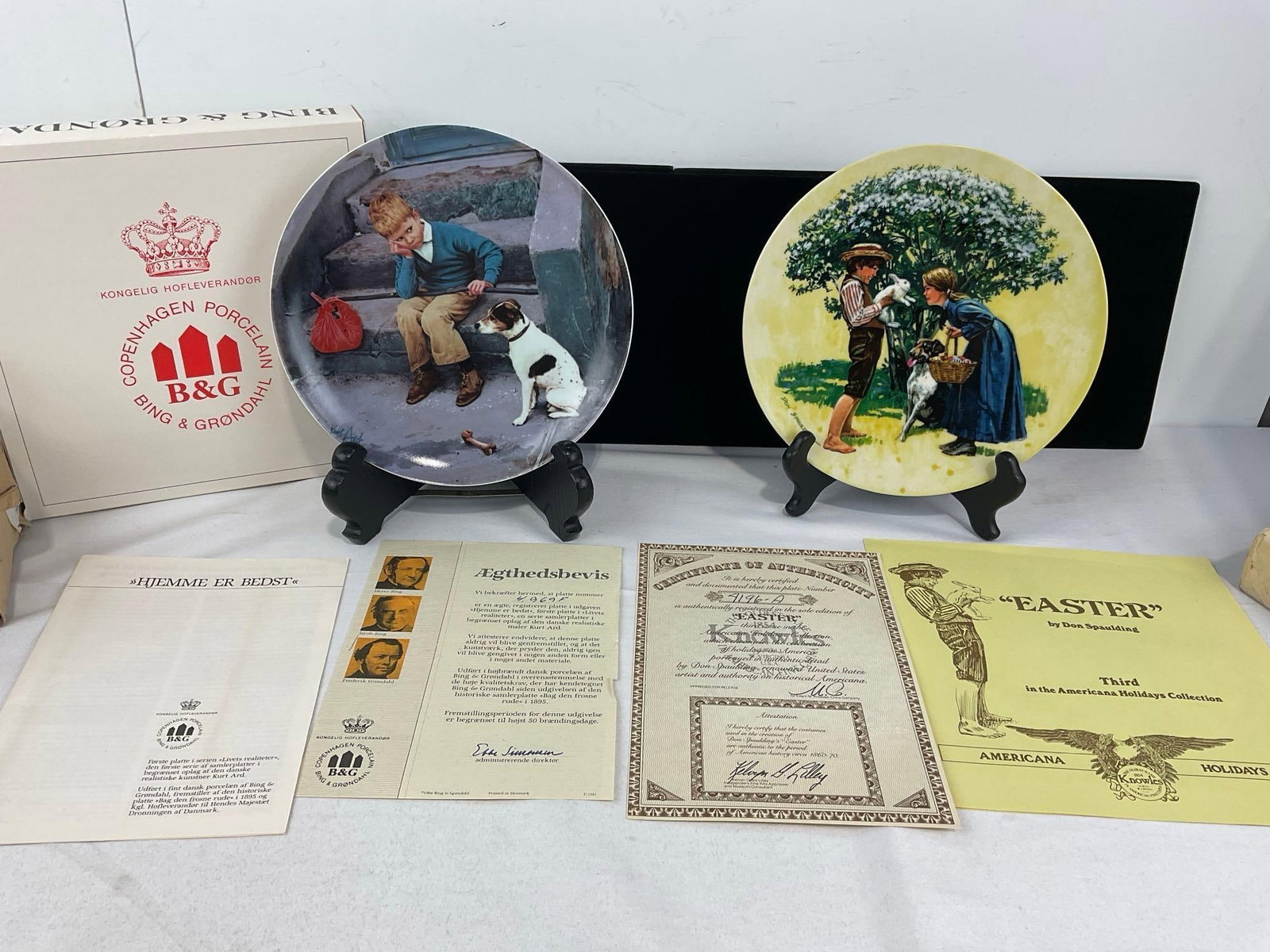 7 Commemorative Plates, w/COA & Box, Knowles, Kurt Ard & more, see below for titles - 5