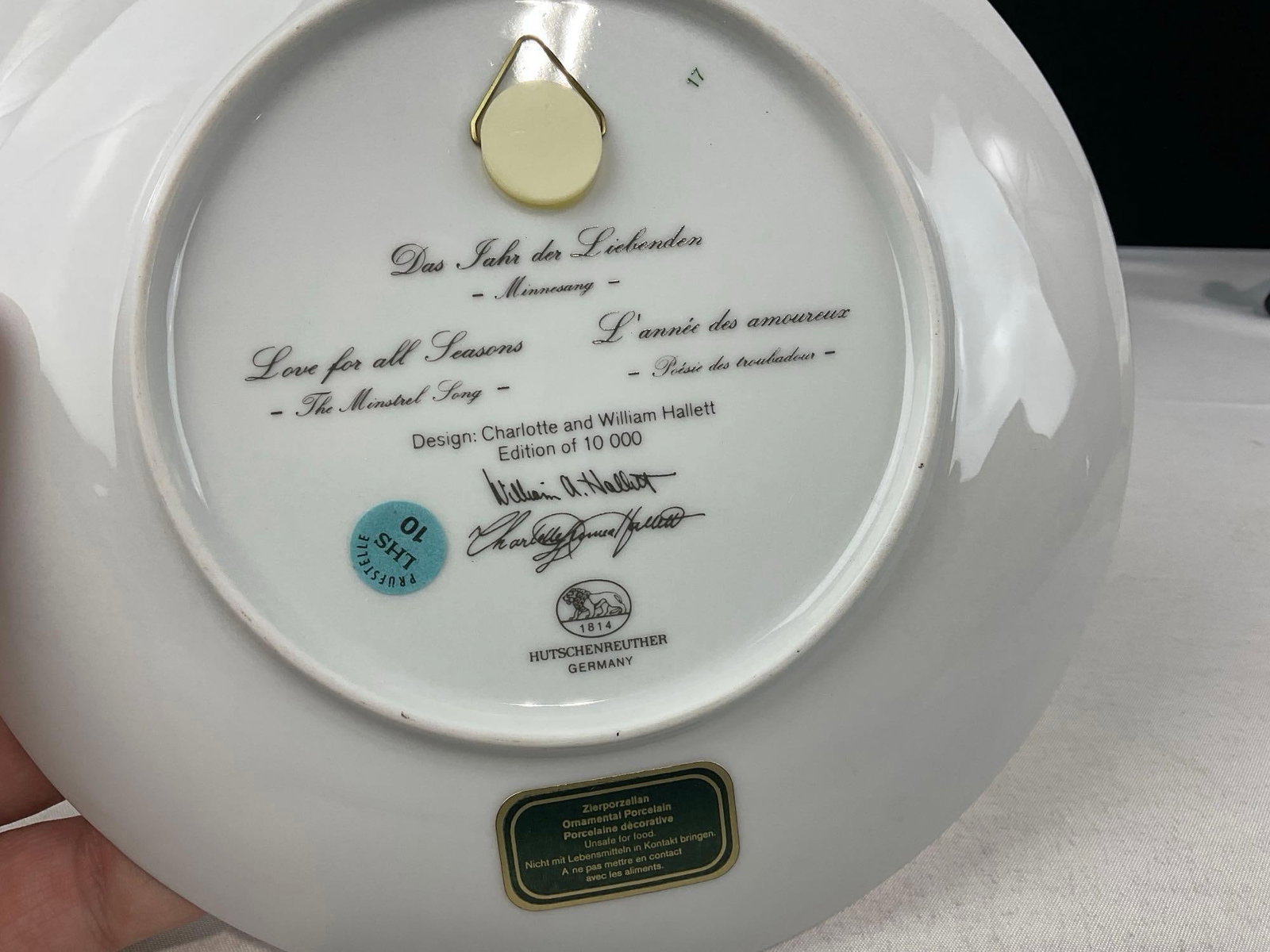 7 Commemorative Plates, w/COA & Box, Knowles, Kurt Ard & more, see below for titles - 9
