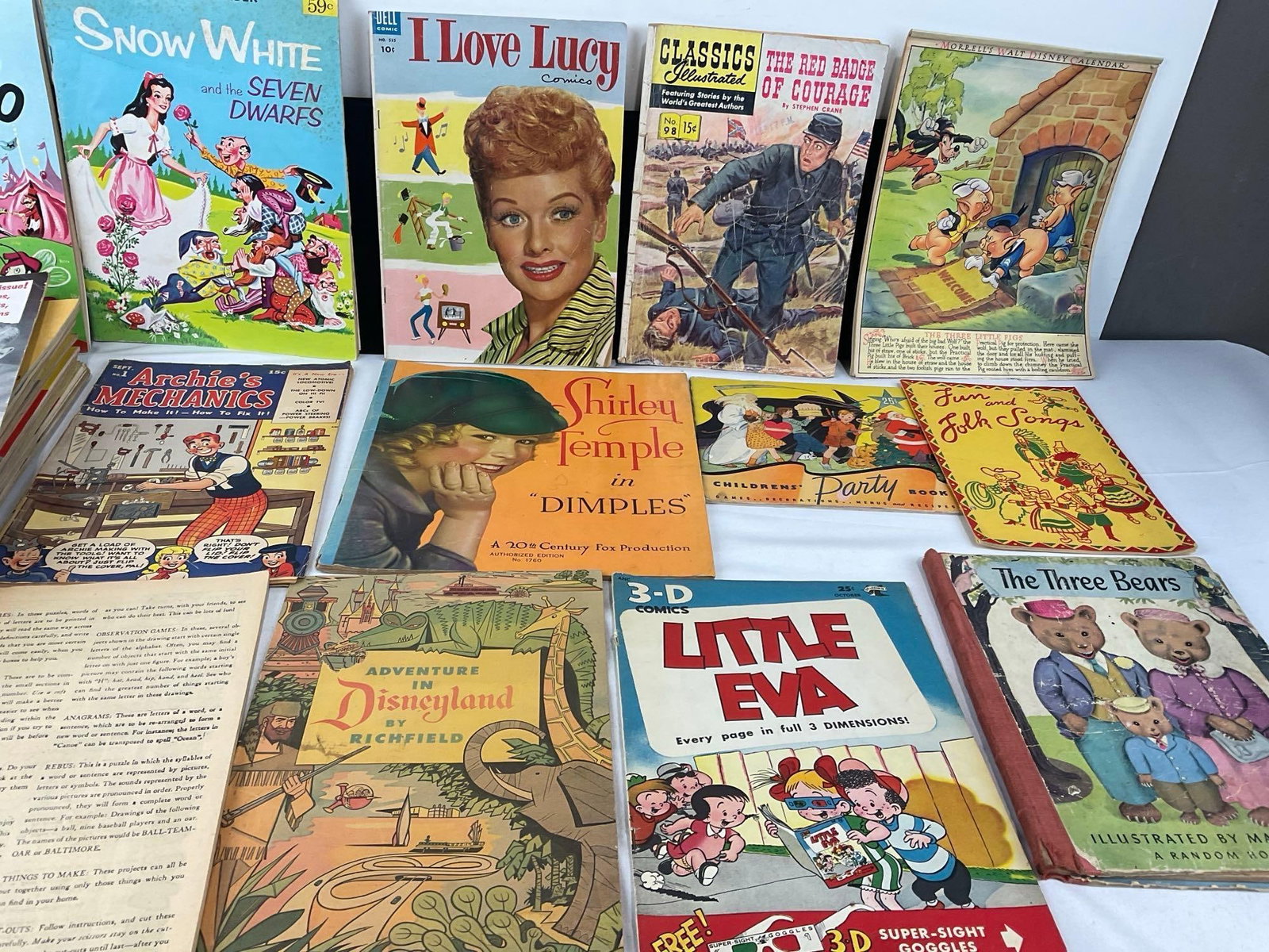 Collection of Comics, some Star Wars & Star Trek, & 1950s-60s Model Railroader magazines - 4