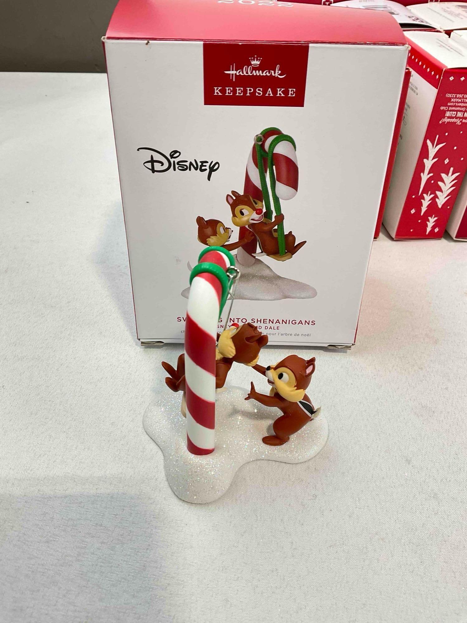 12 pcs Hallmark Keepsake Christmas Tree Ornaments in Original Box, incl. Disney! See pics. - 7