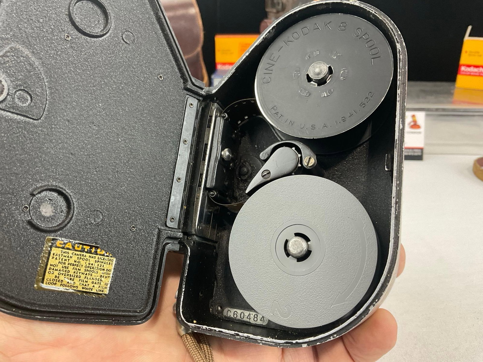 Revere Eight & Bell & Howell Filmo Double Eight Companion Cine Cameras w/Leather Cases - 4