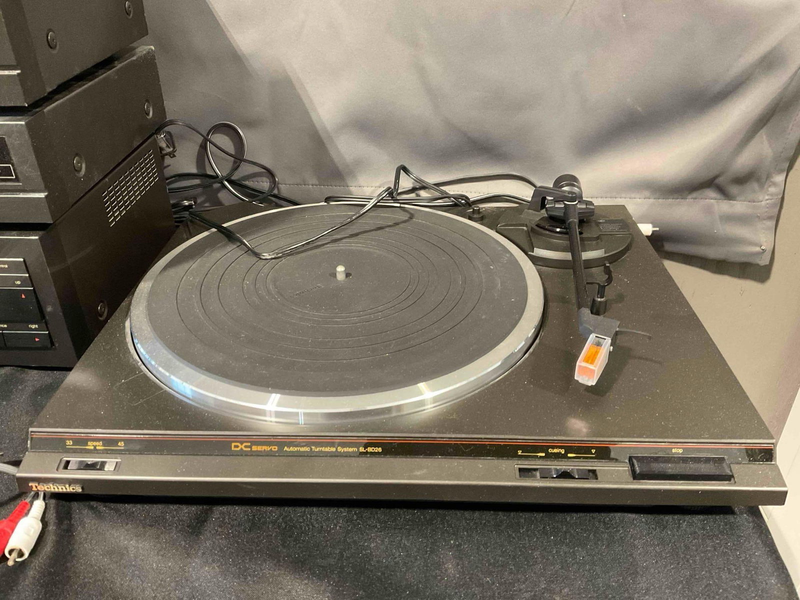 6 pcs Vintage Technics Audio Equipment Assortment, incl. Turntable. Tested, Works. See pics. - 2