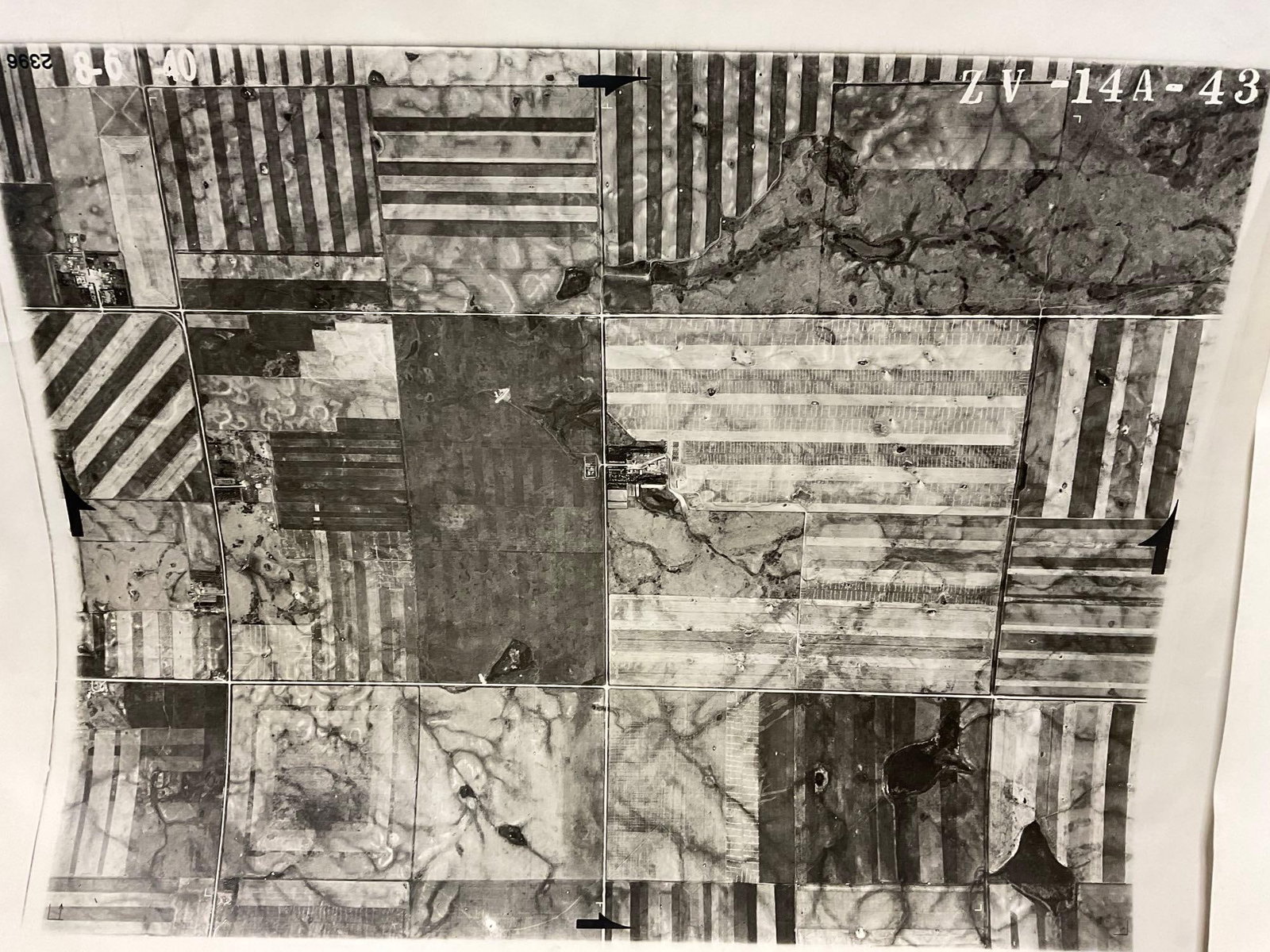 Pair of Blown up Airplane Photographs, & 3 diagrams of Valves, & Fittings, approx 29x24 inches - 4