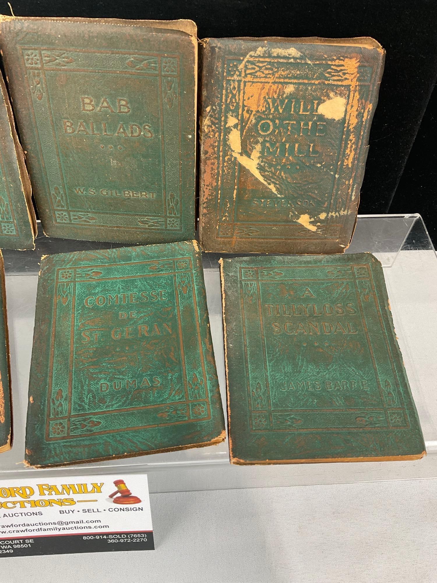 Collection of 8 Little Leather Books, incl. Will O The Mill, A Tillyloss Scandal, & more - 3