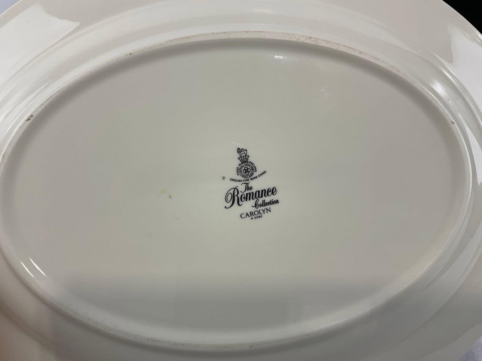 Franciscan Encanto Rose & Royal Doulton Romance Collection, 2x Oval Platter & 4x Veg Bowls - 3