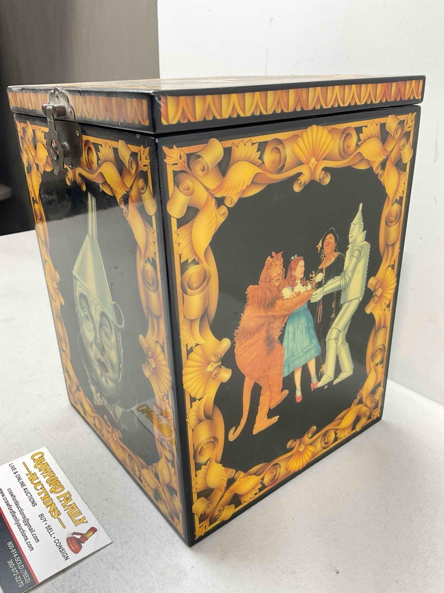 Vintage ENESCO The Wizard of Oz Tin Man Musical Jack-In-The-Box. Ltd. Ed. 748/7500 - 2