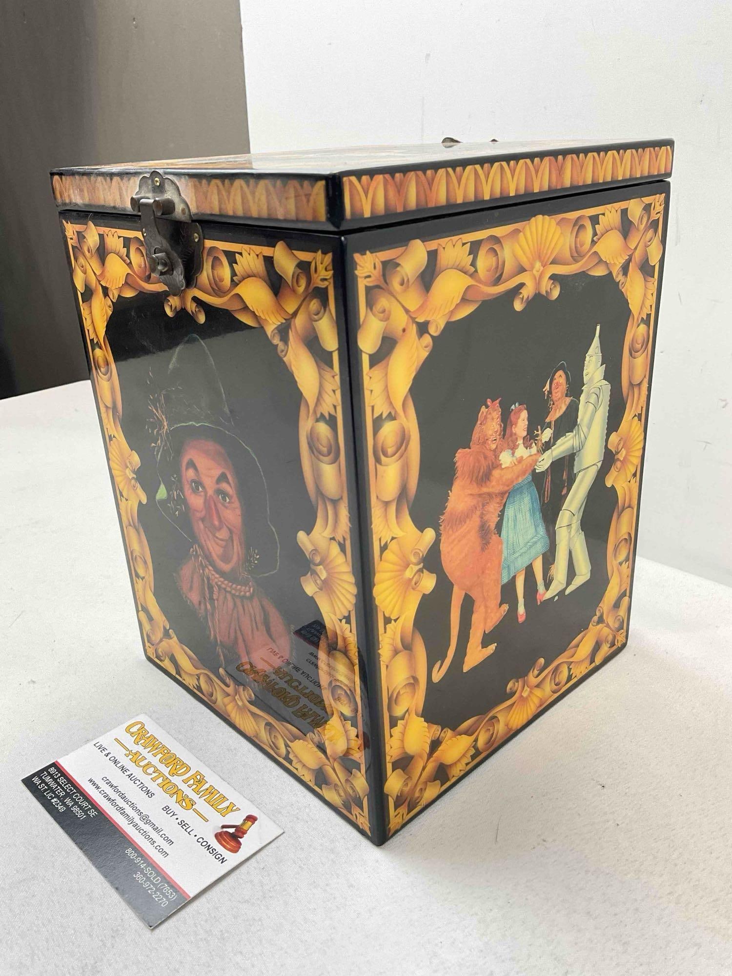 Vintage ENESCO The Wizard of Oz The Scarecrow Musical Jack-In-The-Box. Ltd. Ed. 2642/7500 - 2