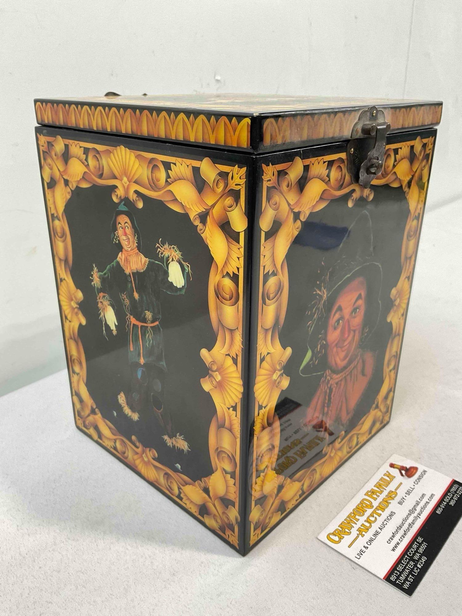 Vintage ENESCO The Wizard of Oz The Scarecrow Musical Jack-In-The-Box. Ltd. Ed. 2642/7500 - 3