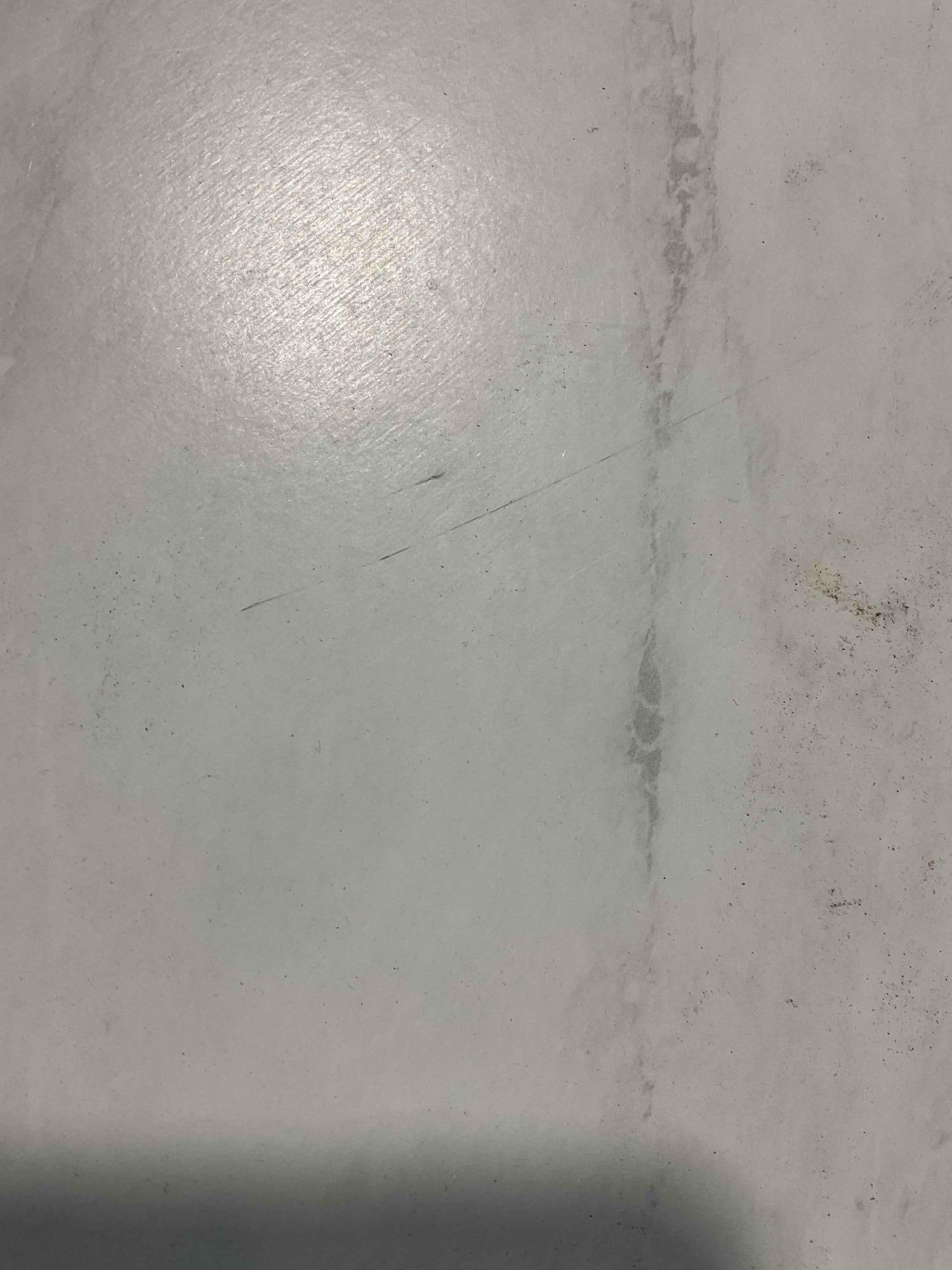 Pair of Modern Side Tables w/ Faux White Marble Tops & Brass Toned Legs. See pics. - 5