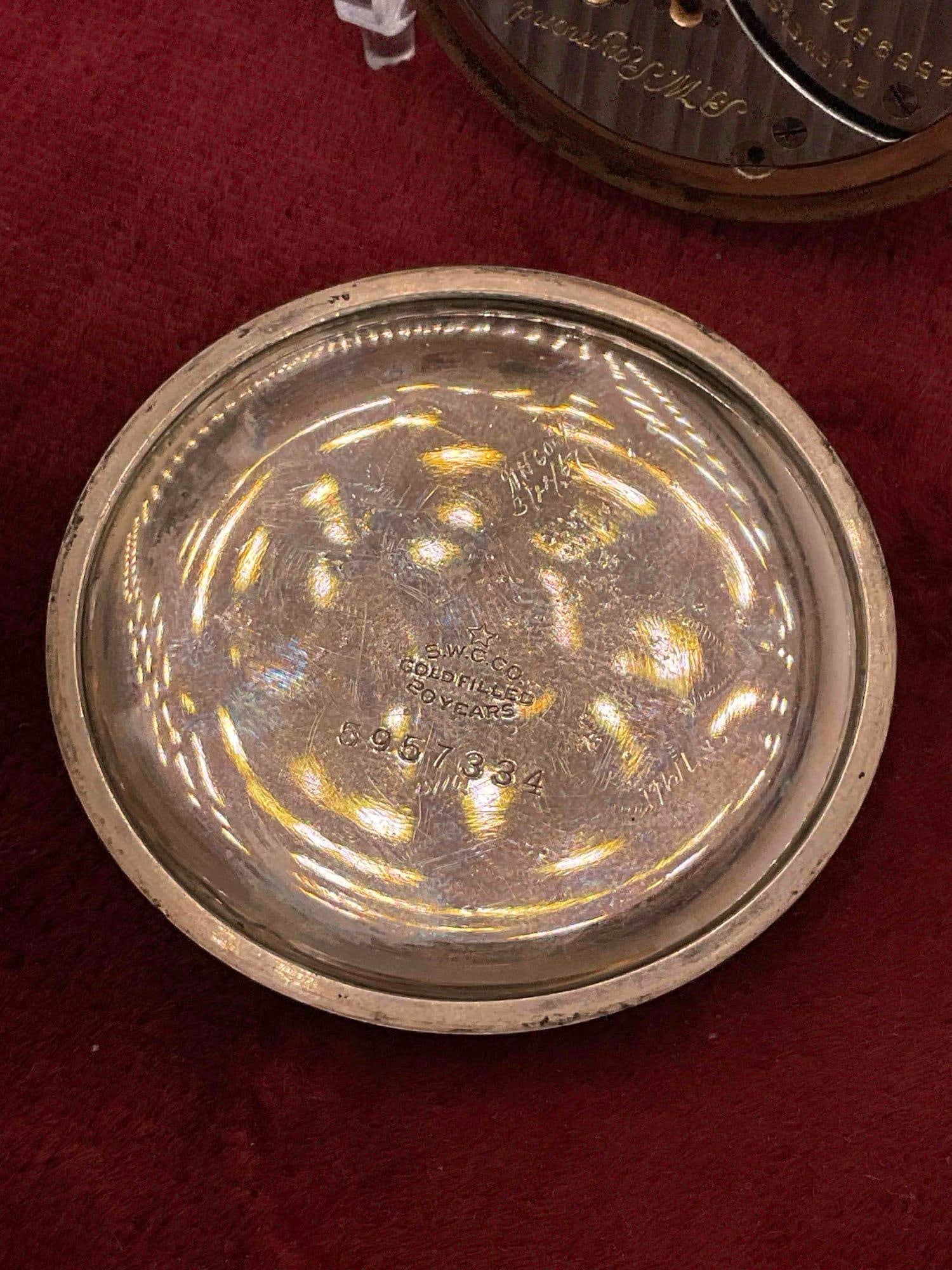 Antique 1923 Elgin GF Model 15 Pocket watch 21Jewel, Sz16 Grade 472, Adjusted 5 Positions #25595720 - 4