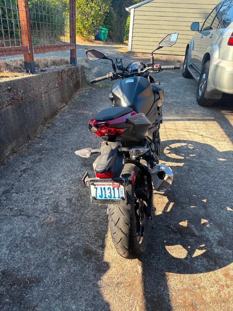 2021 Kawasaki ER400-Z400 Sport Motorcycle w/ only 3779 miles, 2nd owner, good condition! - 11