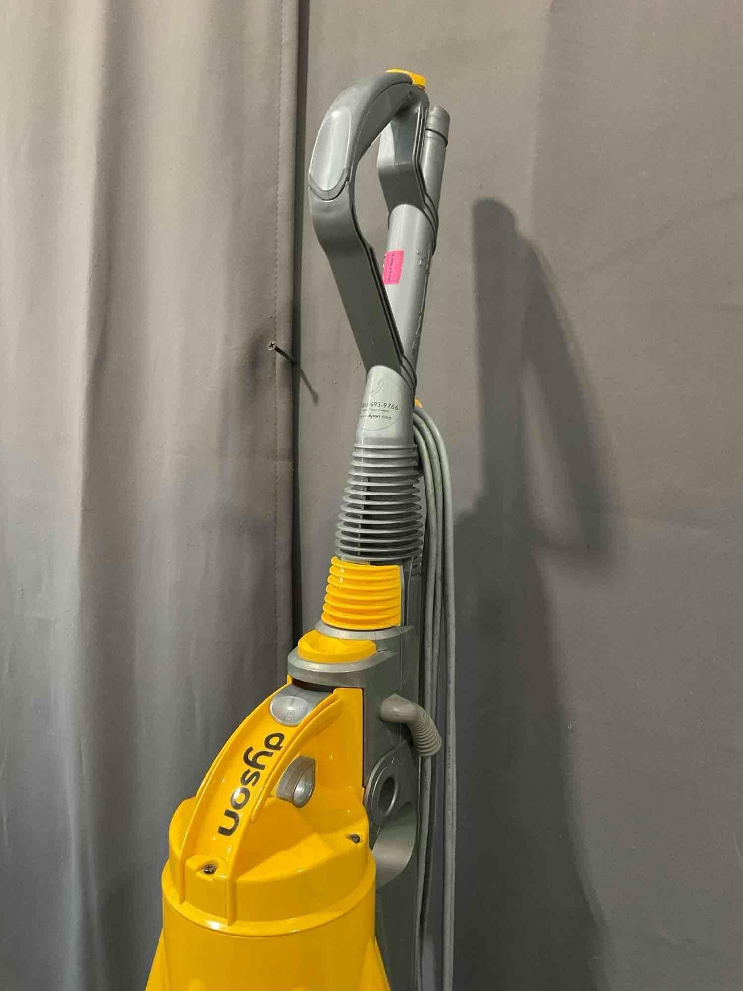 Dyson Vacuum model DC07 Bagless Upright Vacuum, Yellow/Silver - 2