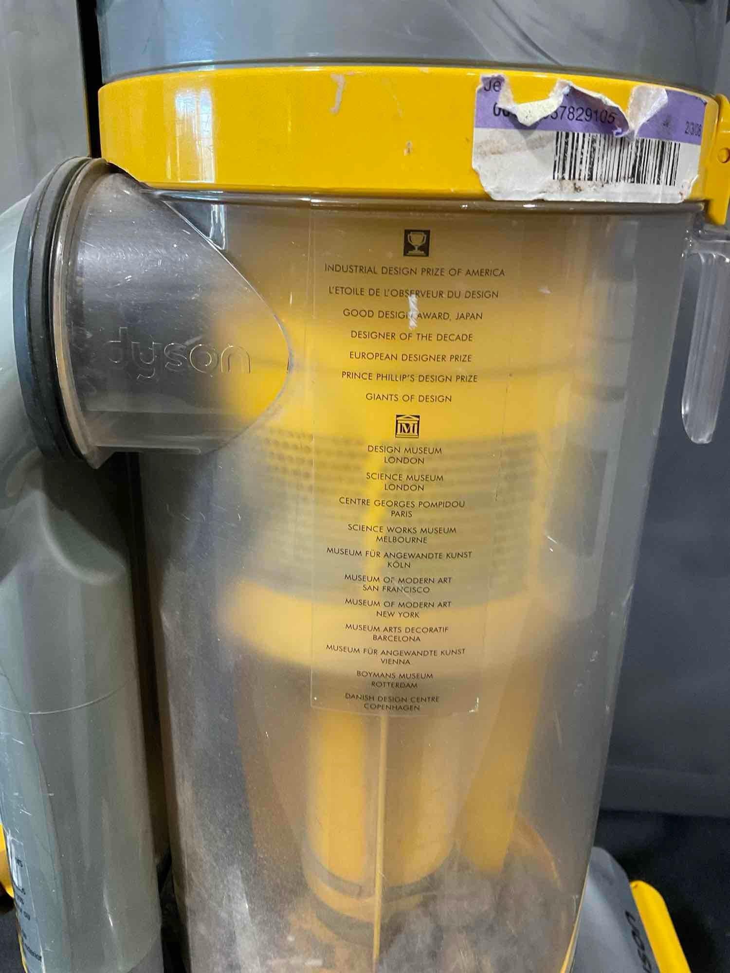 Dyson Vacuum model DC07 Bagless Upright Vacuum, Yellow/Silver - 4