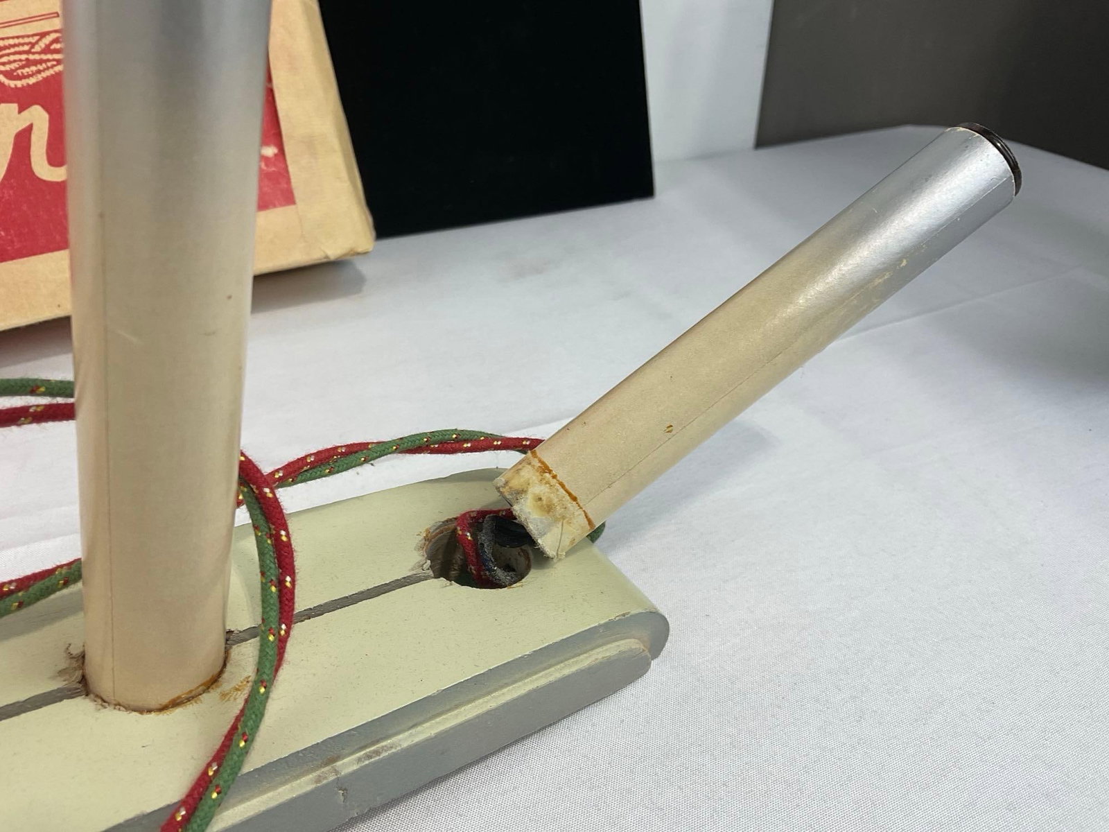 Vintage Good-Lite Window Candelier, Electric fixture w/original cardboard box, some wear - 3