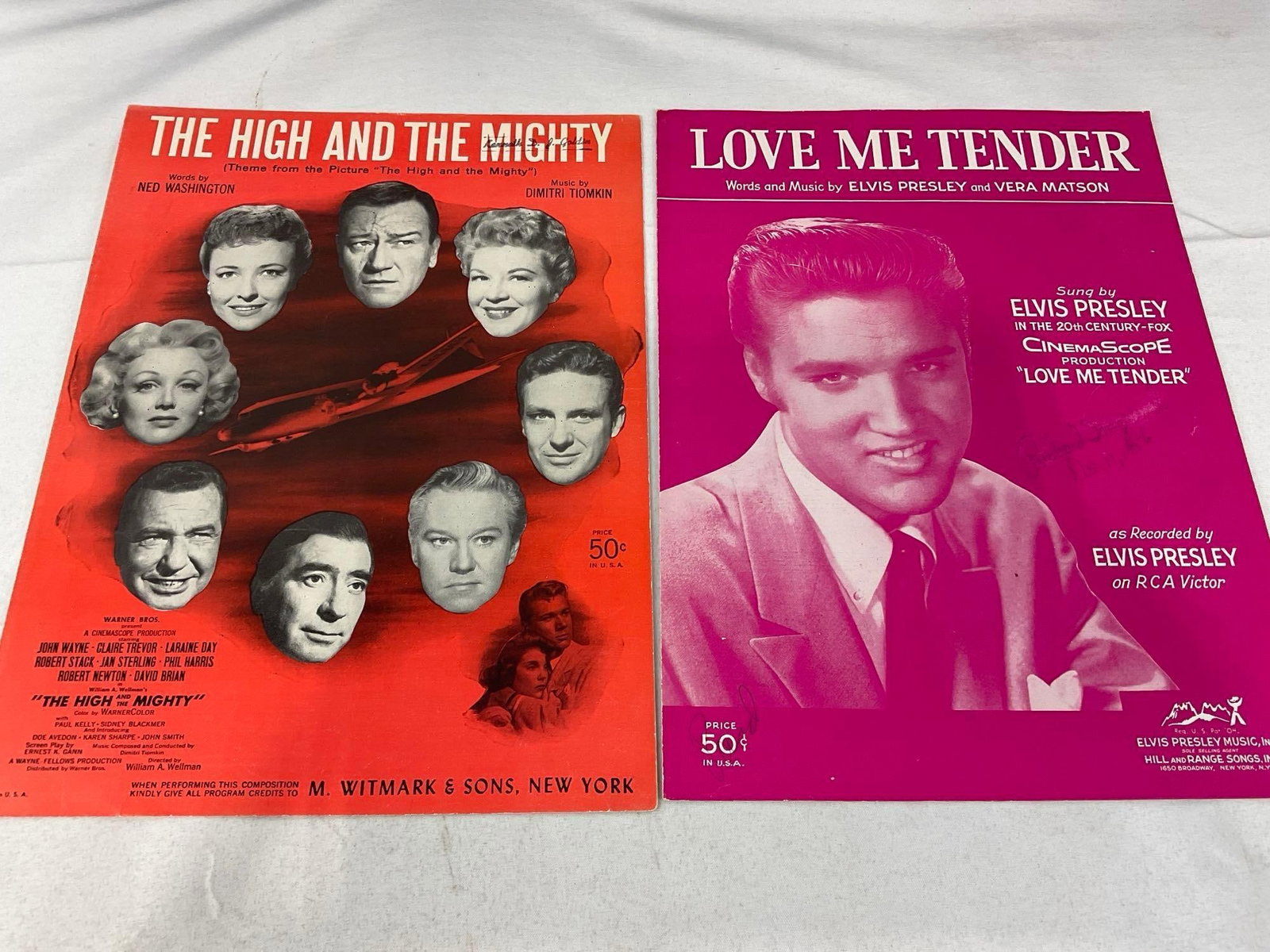 Variety of Vintage Sheet Music, Elvis, Stars & Stripes Forever, Marx Bros & more - 7