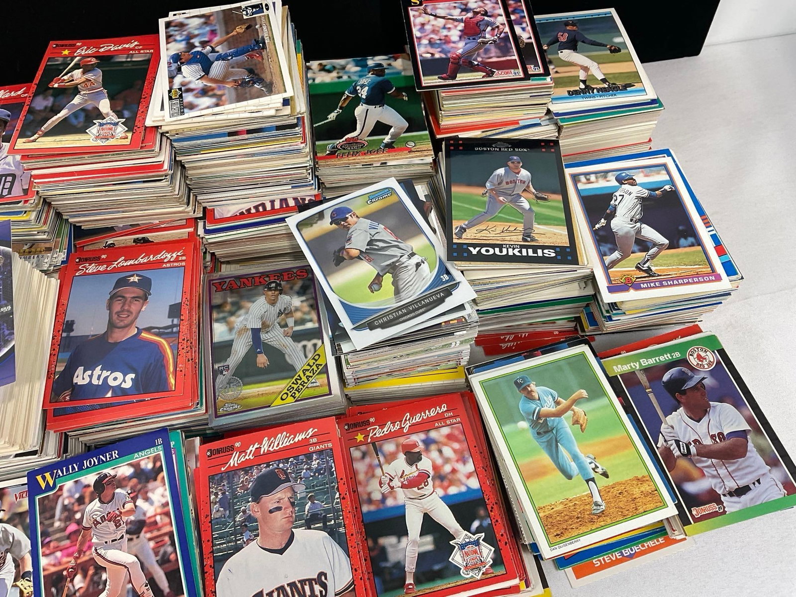 Approx 5000+ 90s Baseball Cards, Topps, Score, Donruss, & more - 3