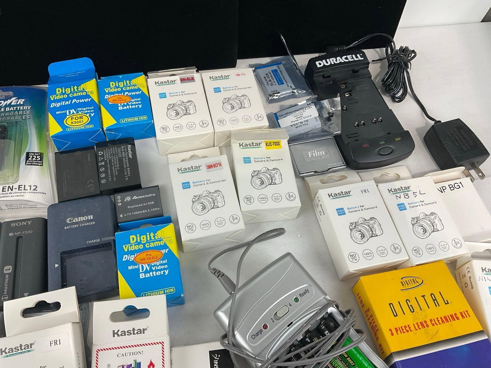 Assortment of Camera & Camcorder Batteries, Canon, Nikon, & offbrand pieces - 2
