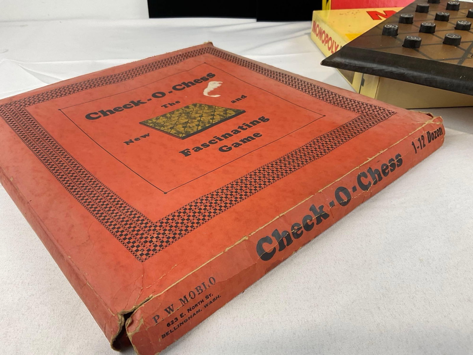 Vintage Boardgames, Kenners Spirograph, Check O Chess, India, Monopoly, Ginnykub, & Yahtzee Score... - 9