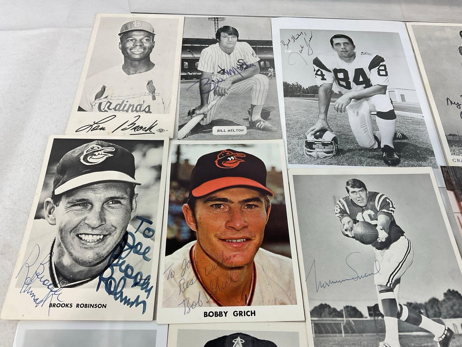 Collection of Sports Players Signed Photos, See pics for post it info from consignor - 3