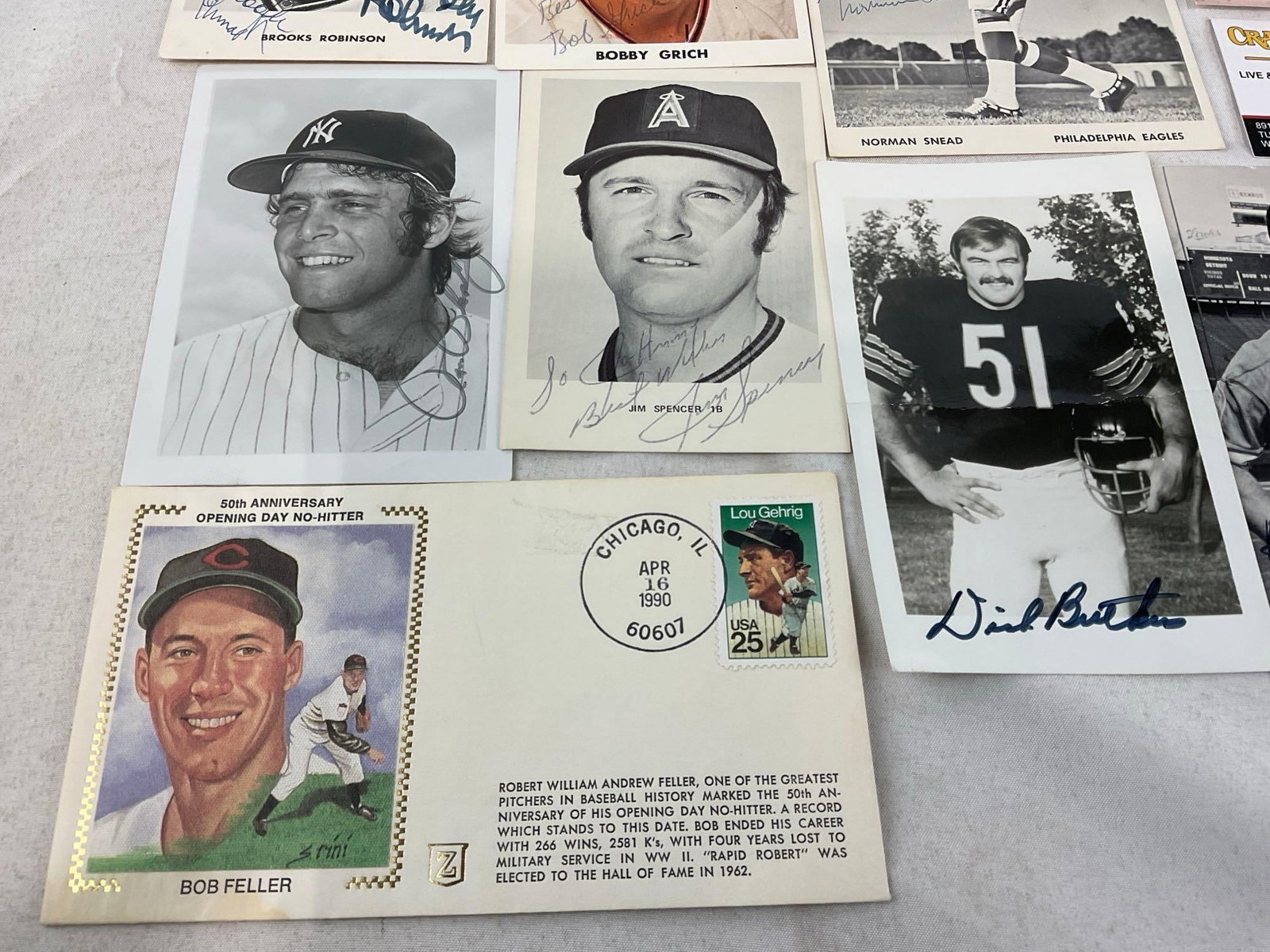 Collection of Sports Players Signed Photos, See pics for post it info from consignor - 4