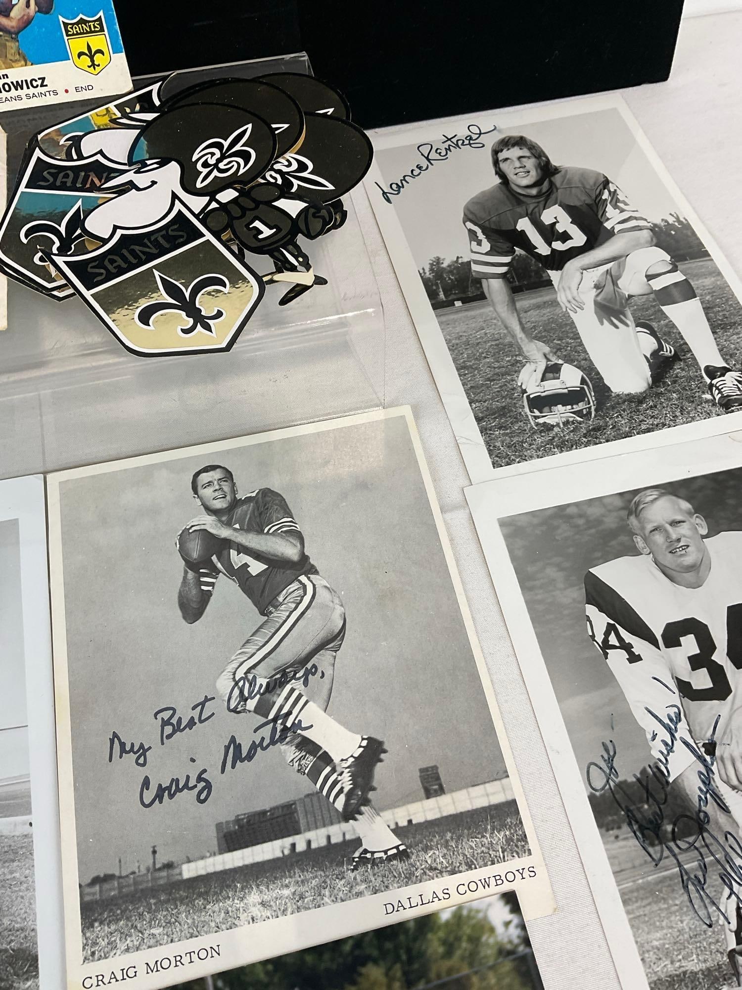Collection of Sports Players Signed Photos, See pics for post it info from consignor - 7