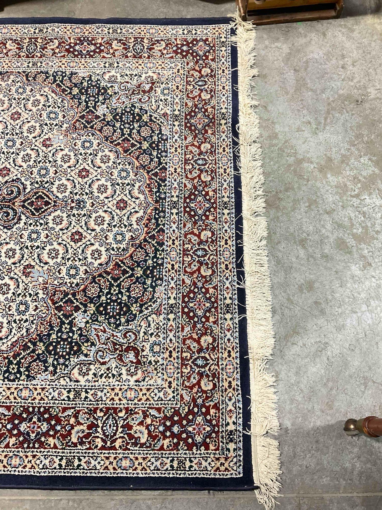 The Museum Collection by Oriental Weavers Group Acrylic Pile Red/Blue/White Rug. 97" x 63" - 2