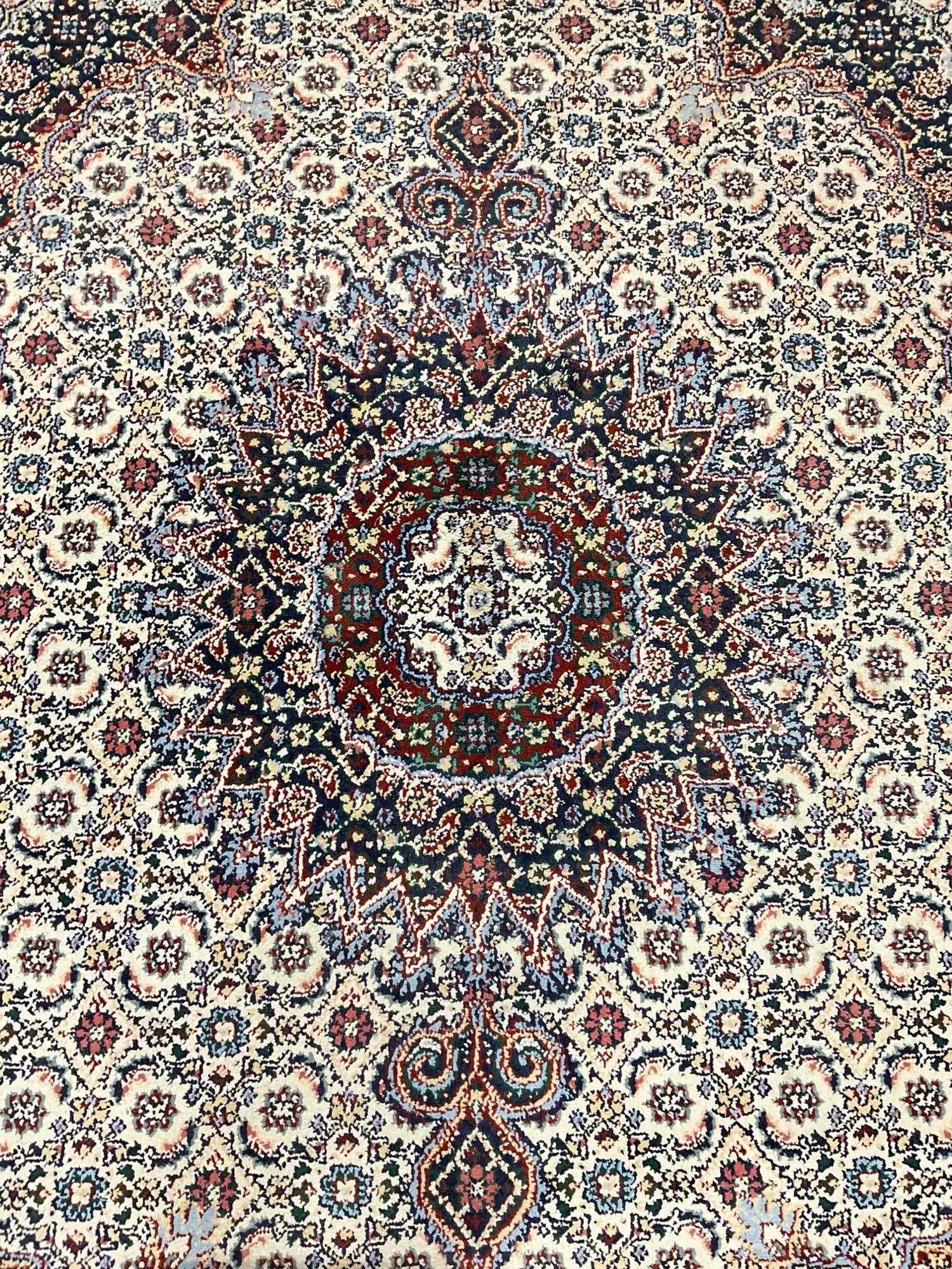 The Museum Collection by Oriental Weavers Group Acrylic Pile Red/Blue/White Rug. 97" x 63" - 3