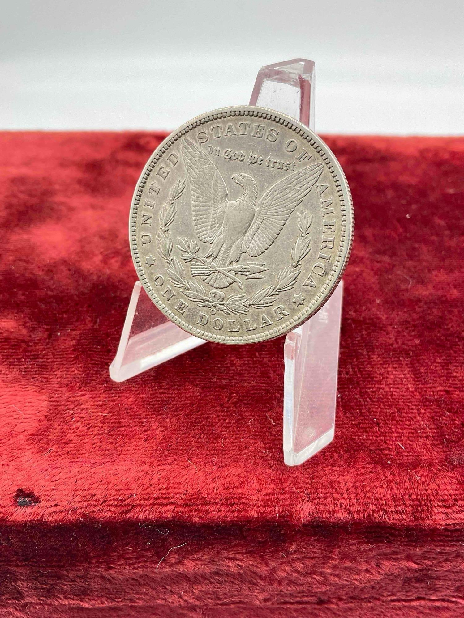 Antique 1901-O Silver Morgan dollar / Better date Coin - 2