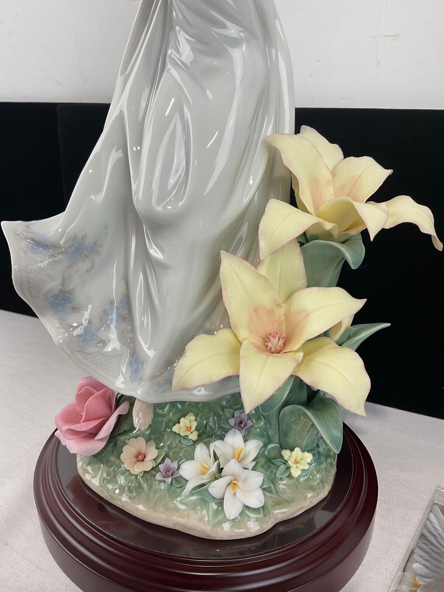 LLADRO Glazed Signed & numberd # 2379 Porcelain Figurine #06686 Mystical Garden W/ OG Boxes - 3