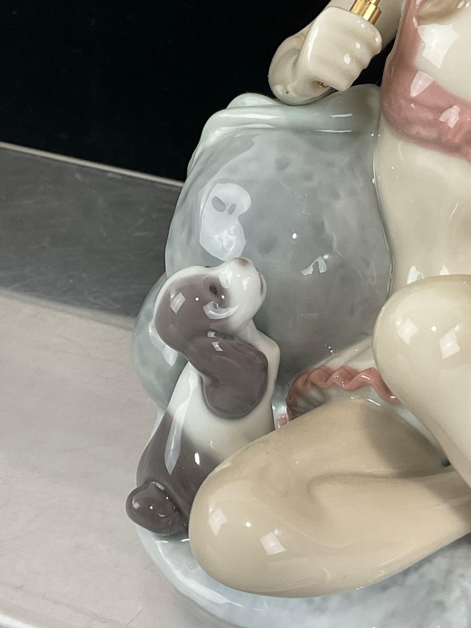 LLADRO Glazed Porcelain Figurine in box, #06012 Mondays Child, 8h x 5w x 4d inches - 2