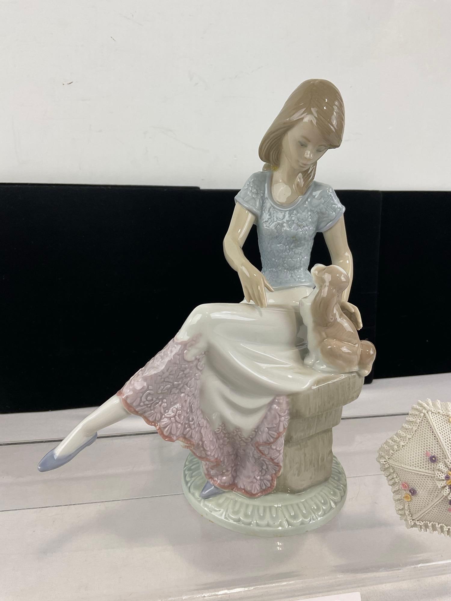 LLADRO Glazed Porcelain Figurine in box, #04847 Classic Dance, 10x8x5 inches - 3