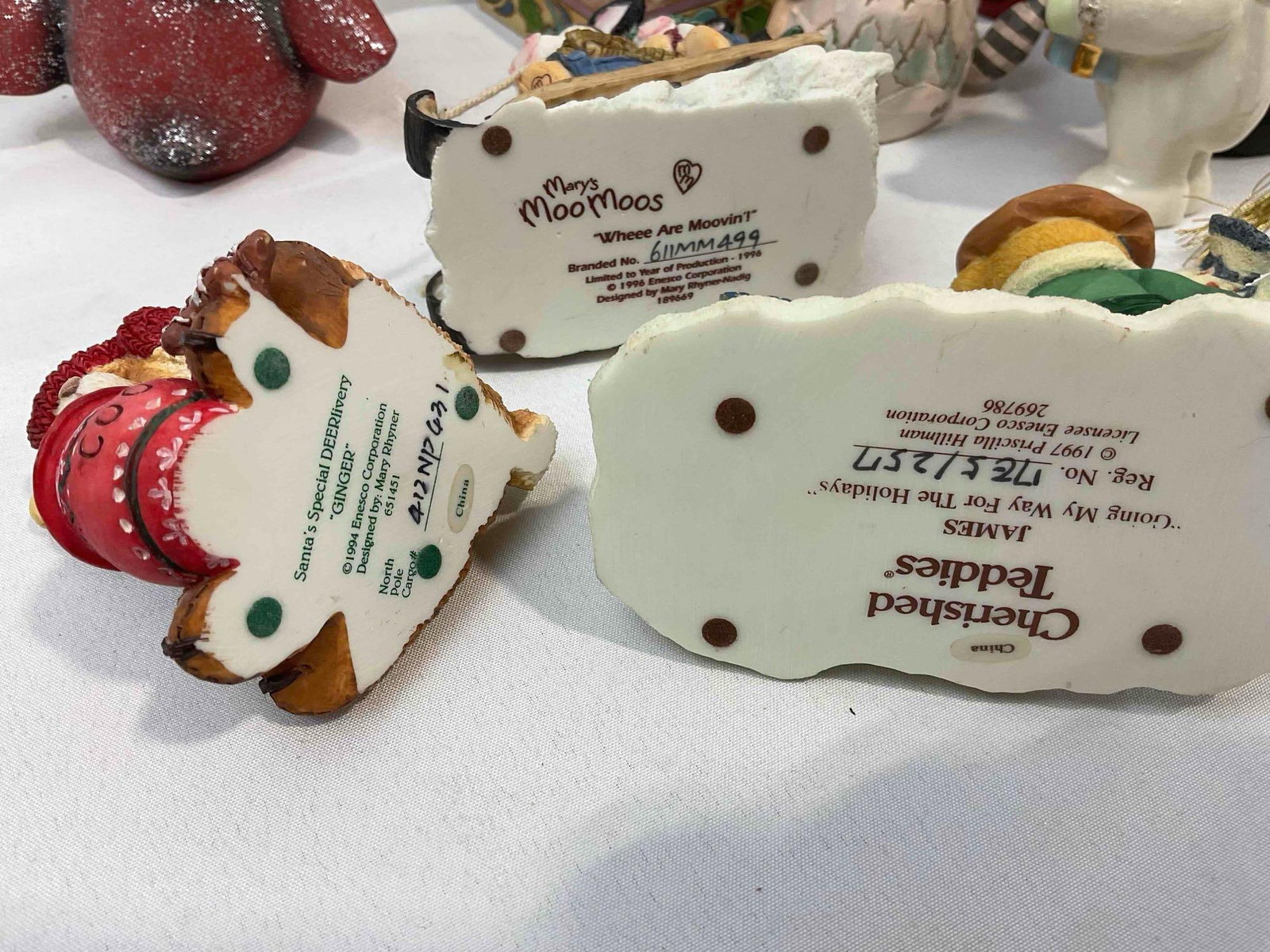 12 pcs Christmas Decorative Figurines, incl. Disney by Jim Shore, Vintage Lenox & More! - 5