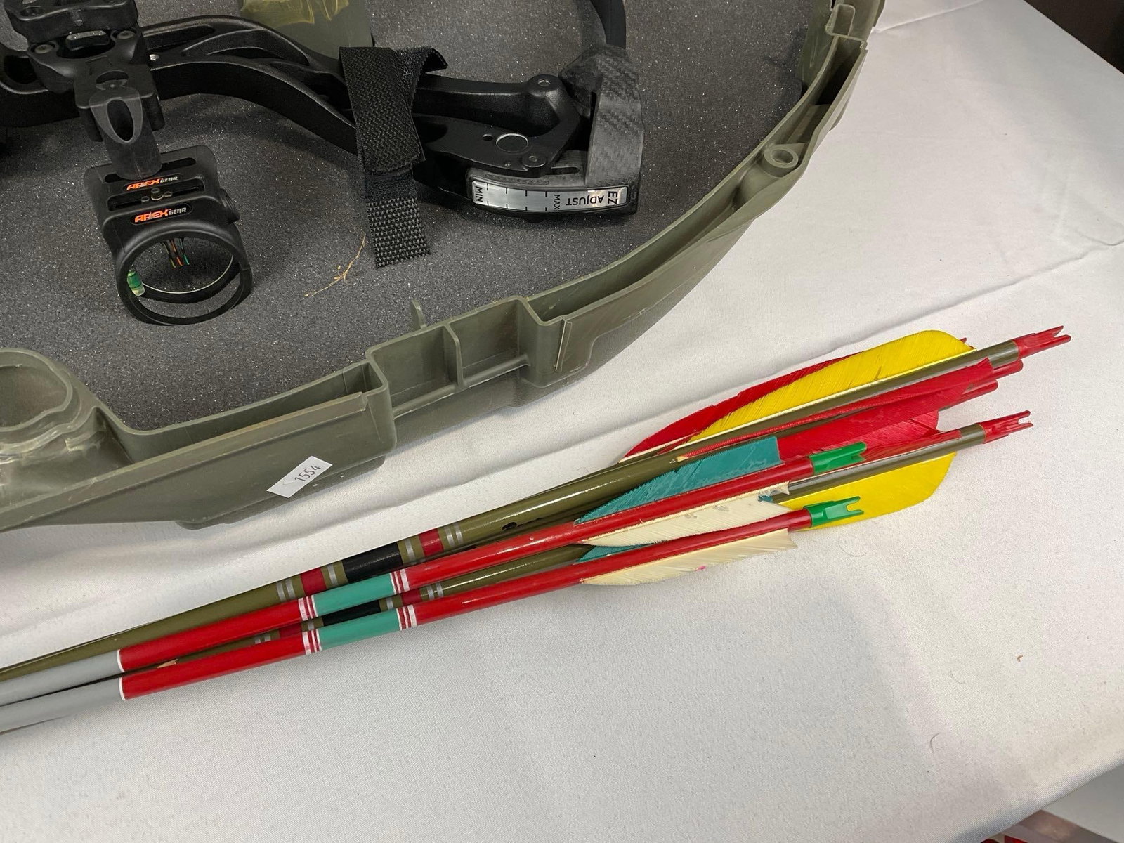 Diamond by BowTech Compound Bow, in Plano Bow Case, assortment of 12 arrows, 20h x 42w x 8d inches - 5