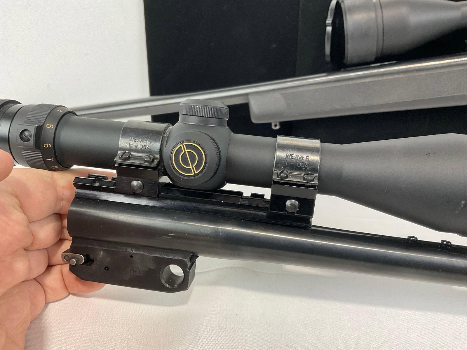 Encore Thompson/Center Arms 270 Win Single Shot Rifle w/ optics, & 300 Win Mag Barrel, SN:46691 FFL - 4