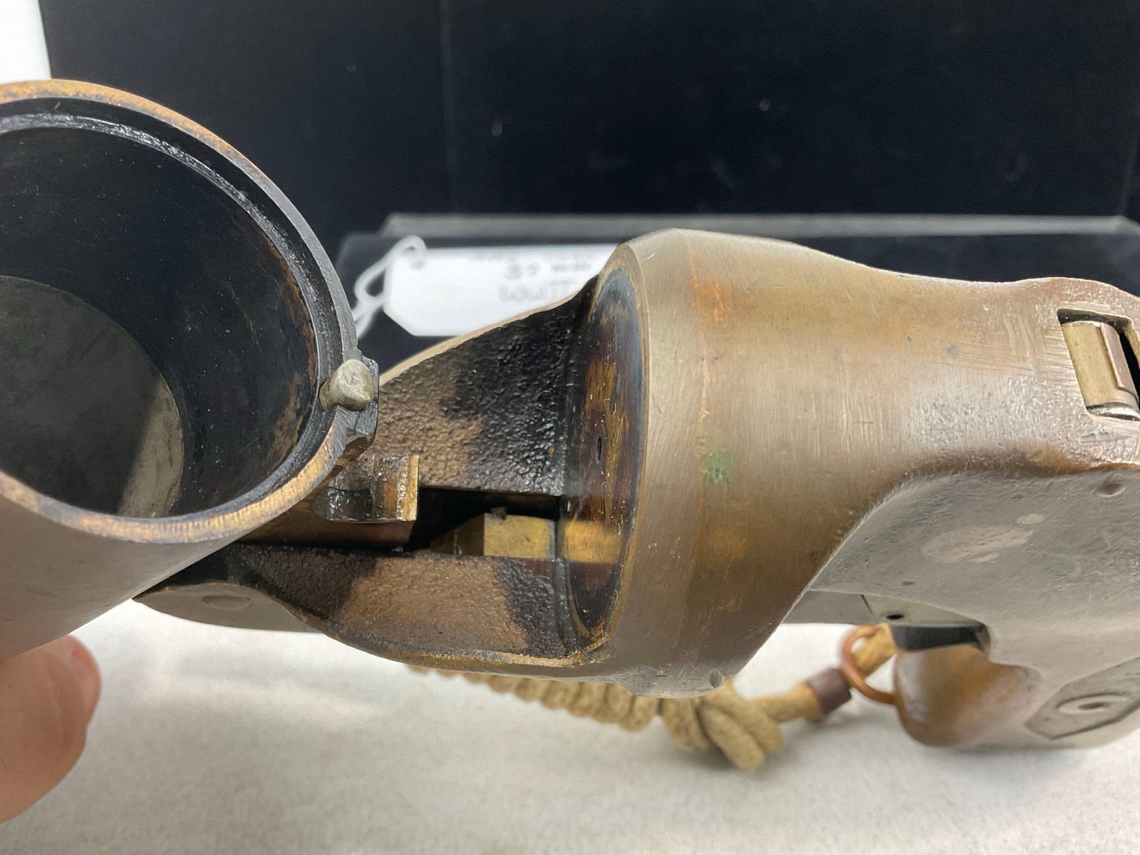 WWII Era Columbia Appl. Corp. model 3, 37mm bore, Brass & Steel Fare Gun - 6