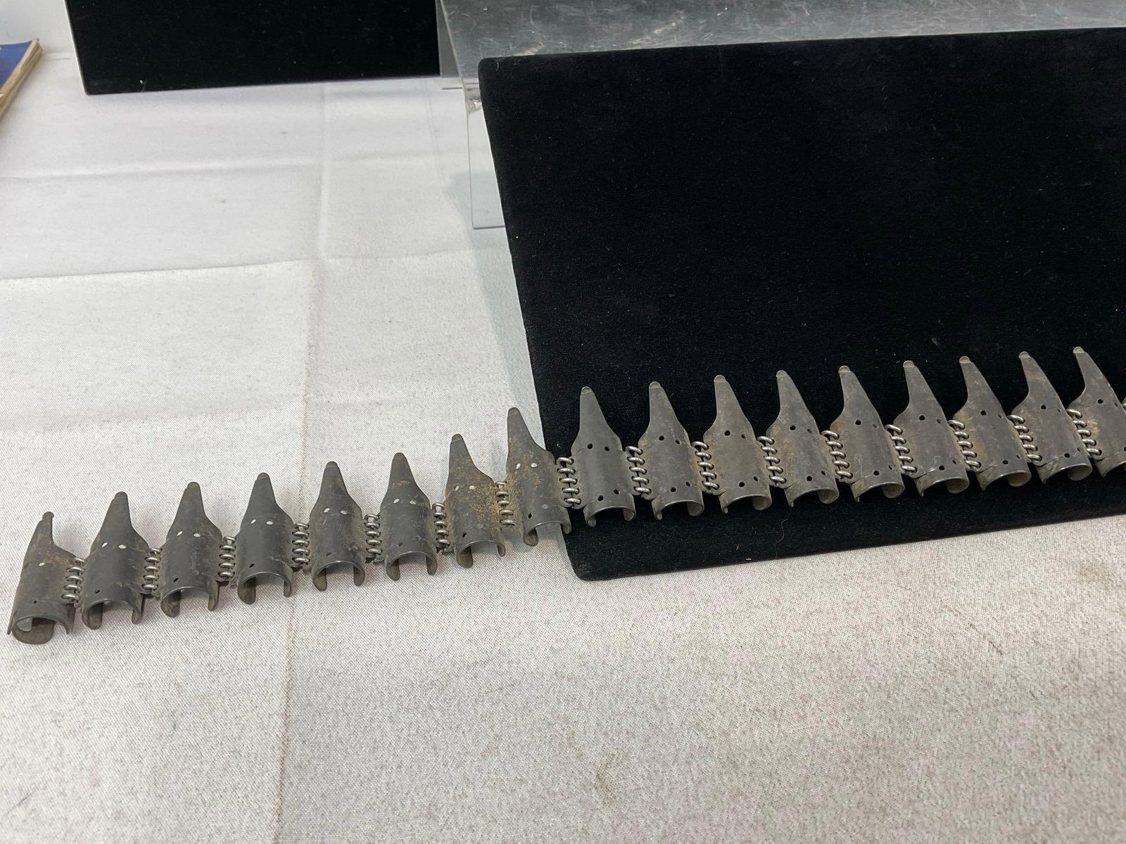 World War II era German Machine Gun Ammunition Feed Belt, either MG34 or MG42 - 3
