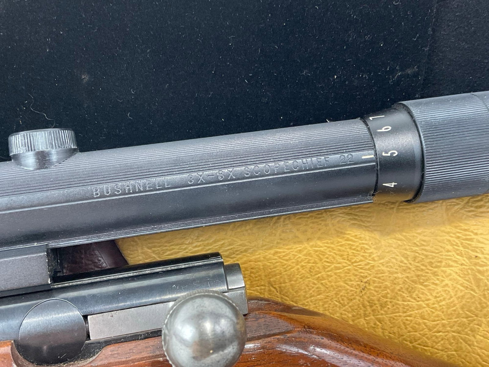 Browning .22 LR Rifle w/Bushnell 3x-8x Scopechief 22 optic, SN:37310 X7 -FFL - 3