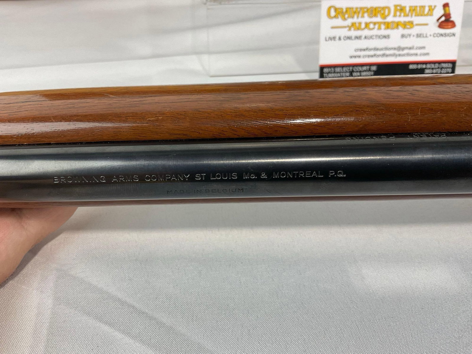 Browning .22 LR Rifle w/Bushnell 3x-8x Scopechief 22 optic, SN:37310 X7 -FFL - 5