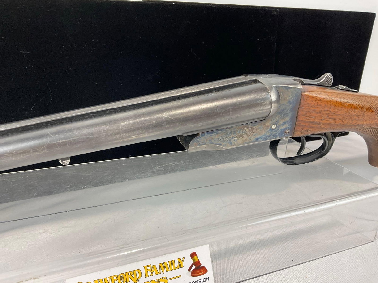 Springfield J. Stevens Arms Co. Side by Side 12-Gauge Shotgun, SN:5100 - 2