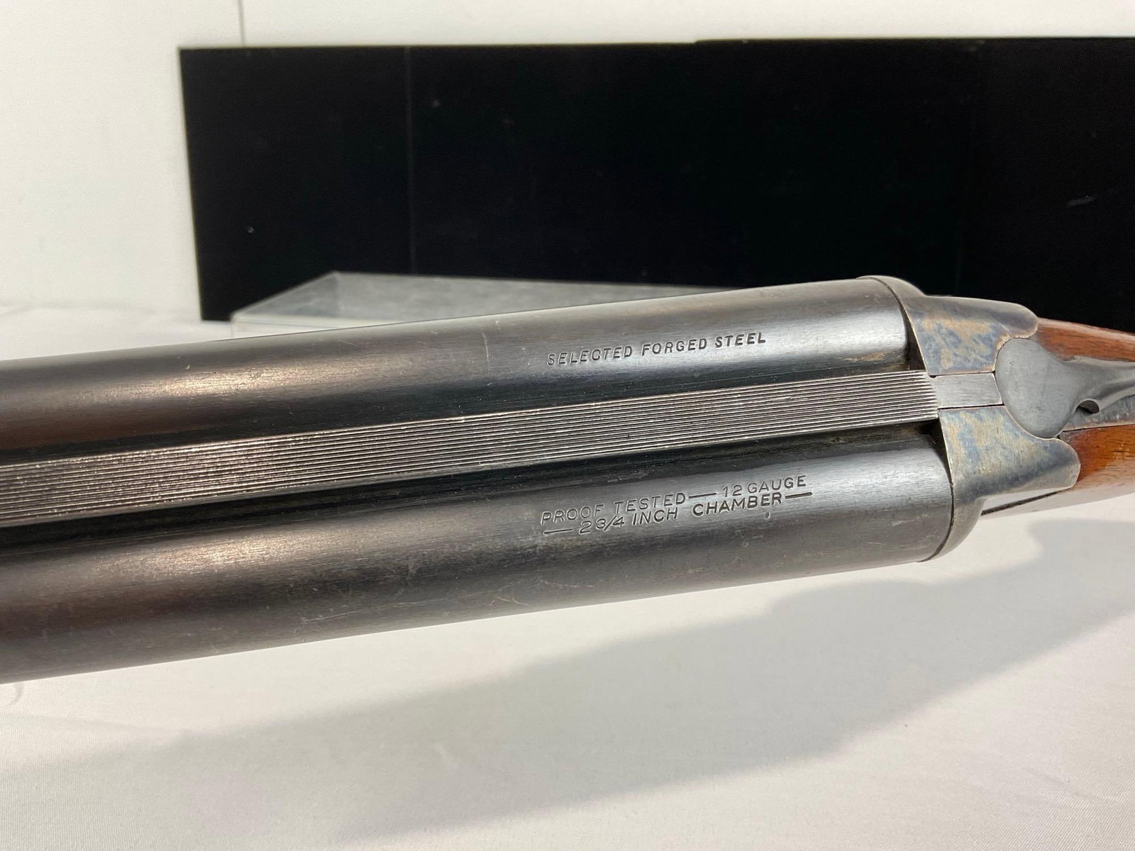 Springfield J. Stevens Arms Co. Side by Side 12-Gauge Shotgun, SN:5100 - 5