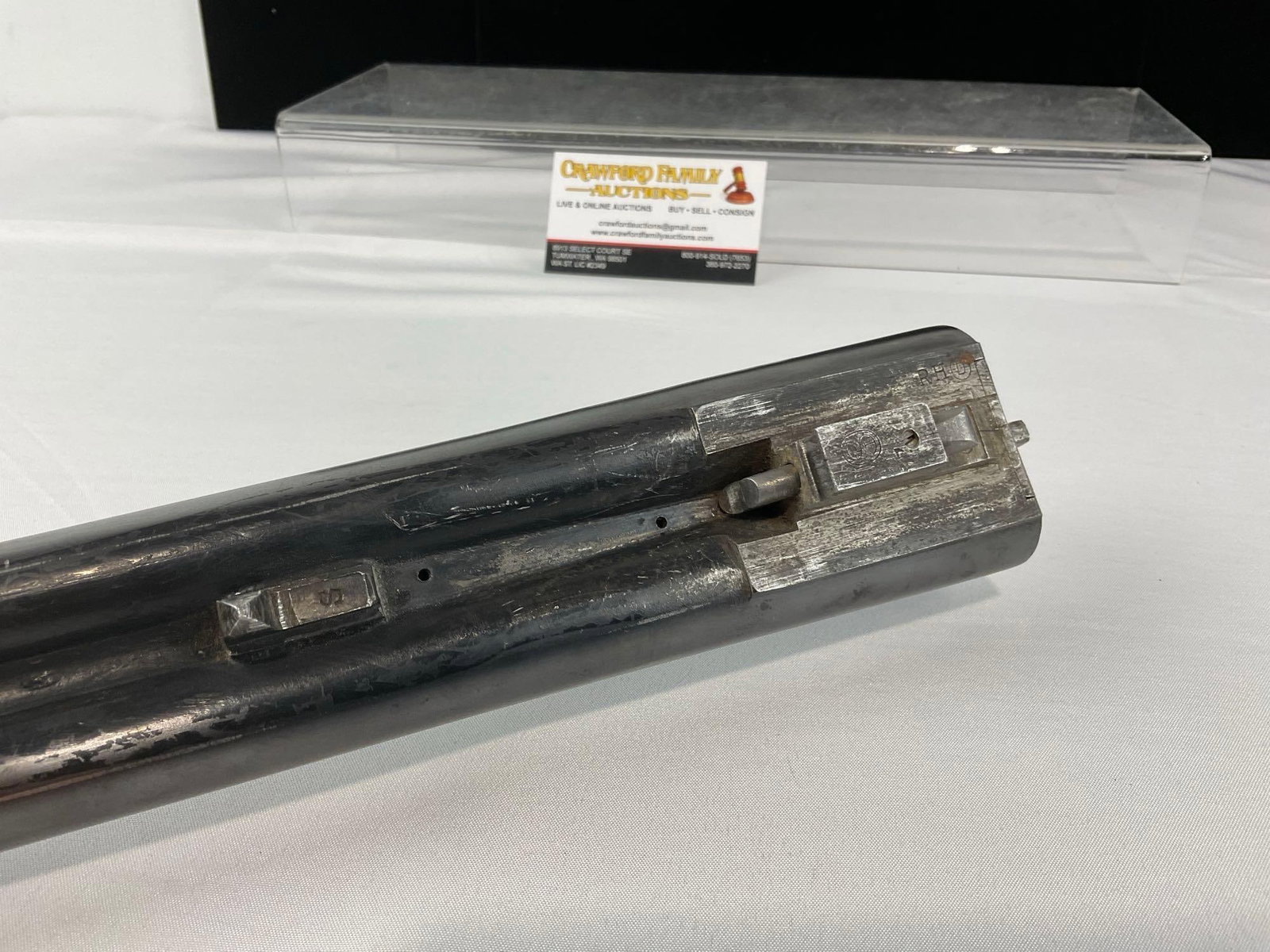 Springfield J. Stevens Arms Co. Side by Side 12-Gauge Shotgun, SN:5100 - 9