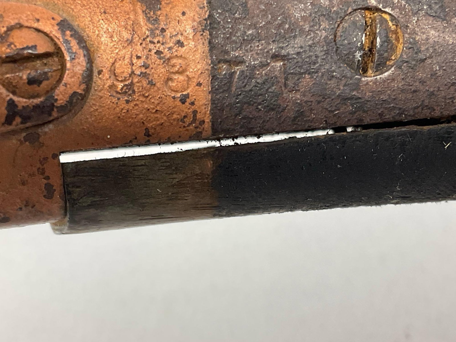 Vintage Single Shot Shotgun Break Open, J. Stevens Arms Co.? worn & weathered. SN: 9871 no ffl - 5
