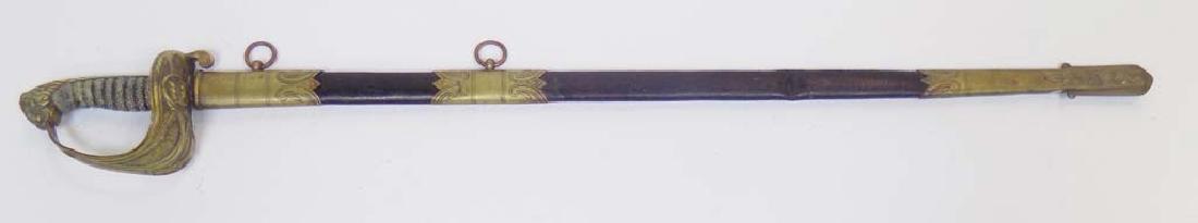 BRITISH NAVAL OFFICER'S SWORD (1 of 8)