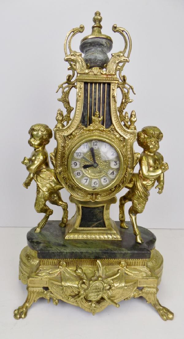 LOUIS XVI STYLE MANTLE CLOCK (1 of 9)
