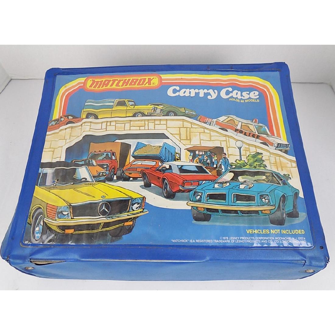 MATCHBOX CARRY CASE AND 38 CARS: SEE PHOTOS