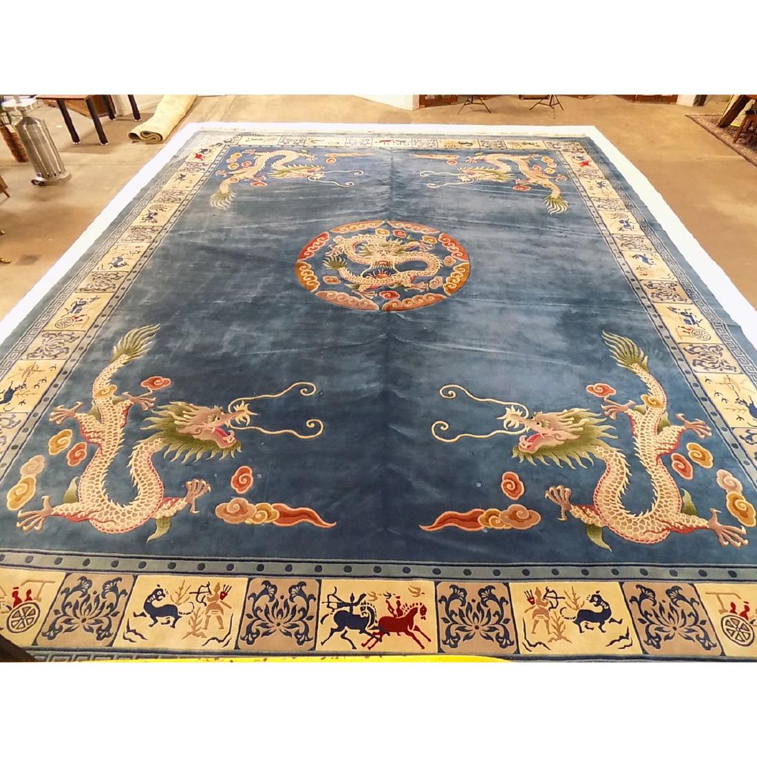 SCULPTED ORIENTAL RUG
