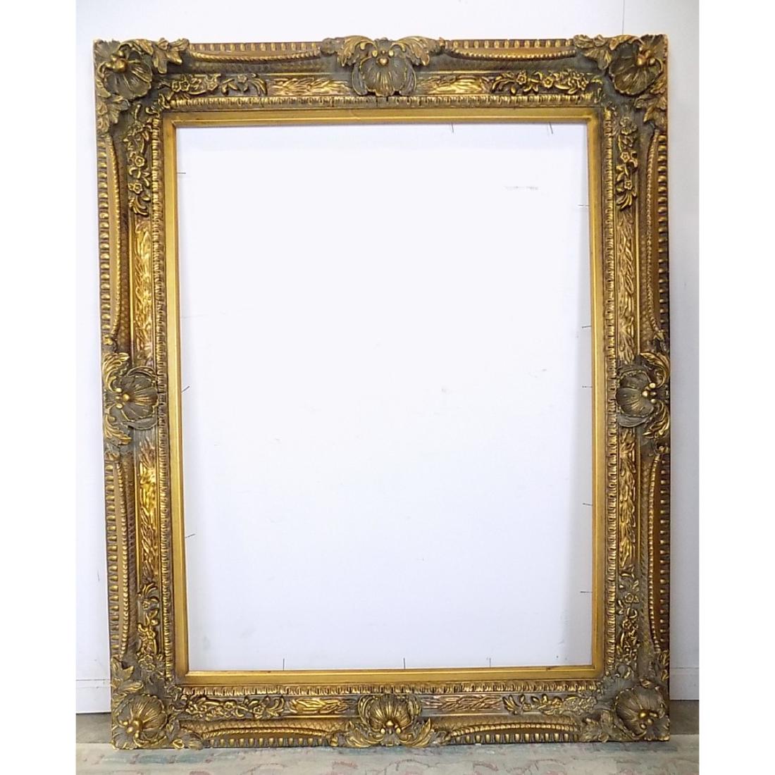 LARGE ORNATE GOLD GILT FRAME