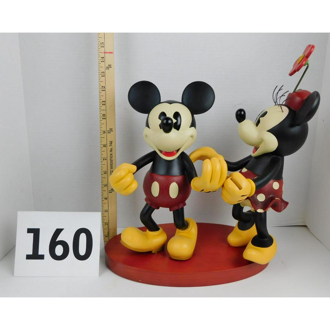 ART OF DISNEY PIE EYED MICKEY AND MINNIE FIGURINE Feb 04, 2020 Teel
