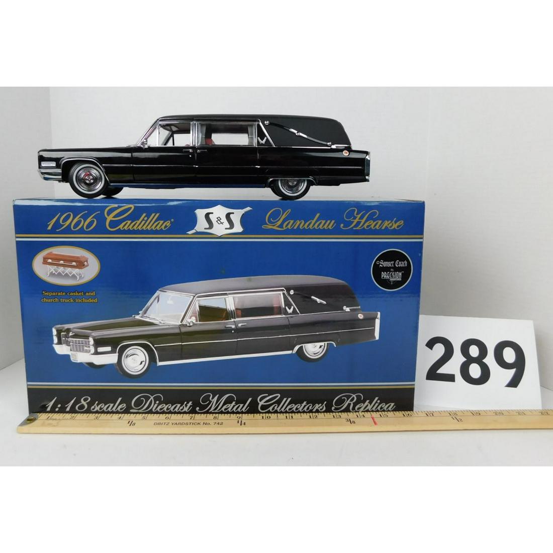 S&s 1966 Cadillac Die Cast Hearse
