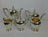 FIVE PIECE STERLING SILVER REED AND BARTON TEA AND